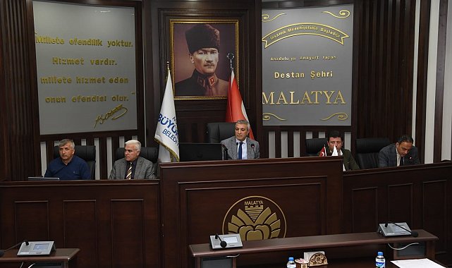 Malatya Büyükşehir Belediye Meclis toplantılarına devam edildi