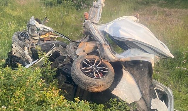 Malatya'da kontrolden çıkan araç şarampole devrildi: 1 ölü 5 yaralı