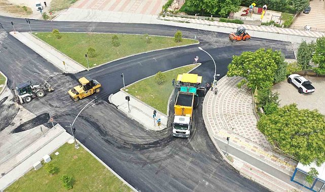 Malatya'da yol ve asfalt çalışmaları devam ediyor