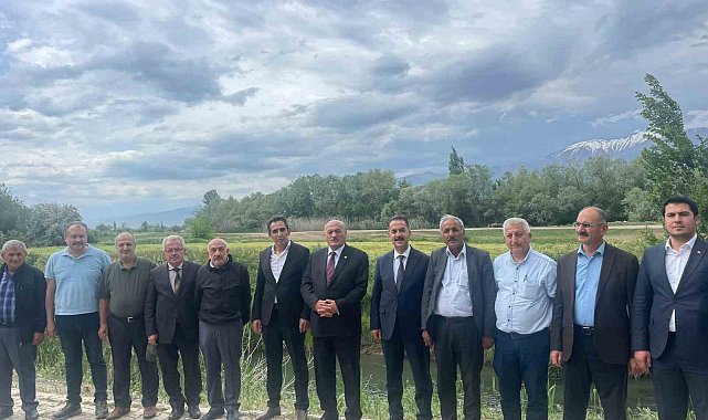 Milletvekili Karaman, Ballı Barajı'nda incelemelerde bulundu