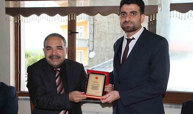 Müftü Demirtaş için veda yemeği verildi