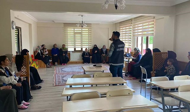 Narkotik polislerinden uyuşturucuyla mücadele eğitimi