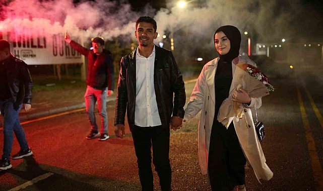 Offroad kulübü üyesinin evlilik teklifi renkli görüntülere sahne oldu