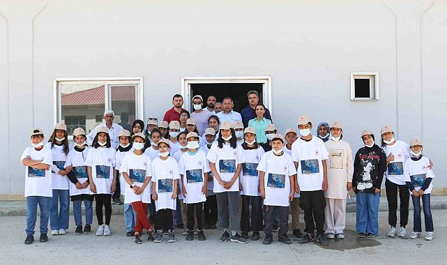 Öğrenciler katı atık entegre tesisini gezdi