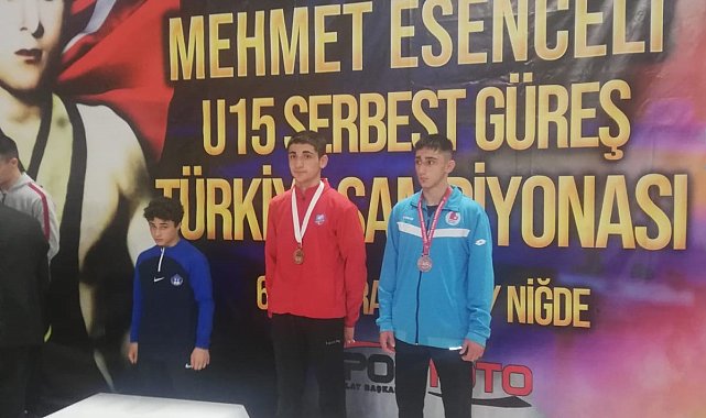 Oltulu Arda Türkiye üçüncüsü oldu