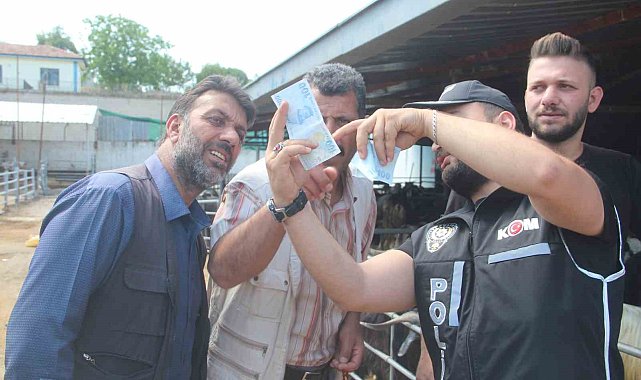 Polisten kurban satıcılarına "sahte para" uyarısı