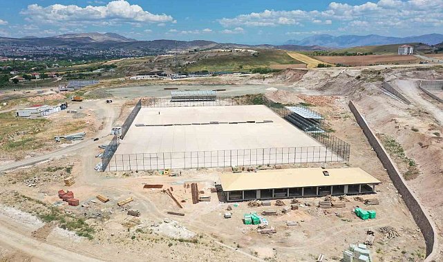 Spor ve Yaşam Kompleksi inşaatı hızla ilerliyor