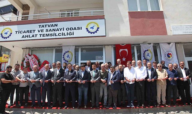 Tatvan TSO Ahlat Temsilciliği hizmete açıldı