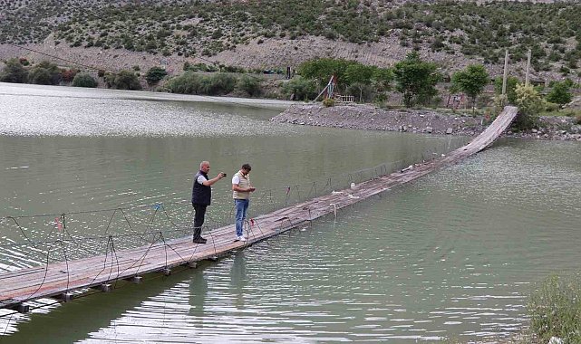 Tortum Gölü'nde su seviyesi dokuz metre yükseldi