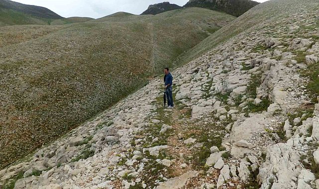 Tunceli'de, 3 bin yıl önceye ait olduğu düşünülen yol bulundu