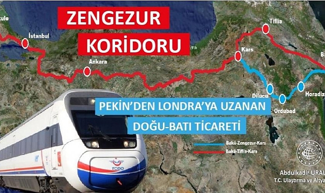 Türkiye ile Azerbaycan arasında yeni ulaşım bağlantısı Kars-Nahçıvan Demiryolu Projesi