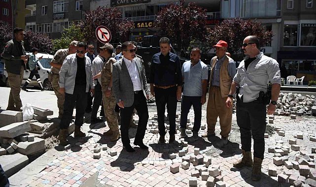 Vali Akbıyık çalışmaları denetledi