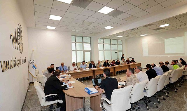 Van Belediyesi Haziran ayı UKOME toplantısını yaptı