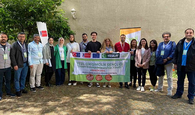 Van Yeşilay üyeleri "Erasmus KA-153" projesi için Almanya'ya gitti