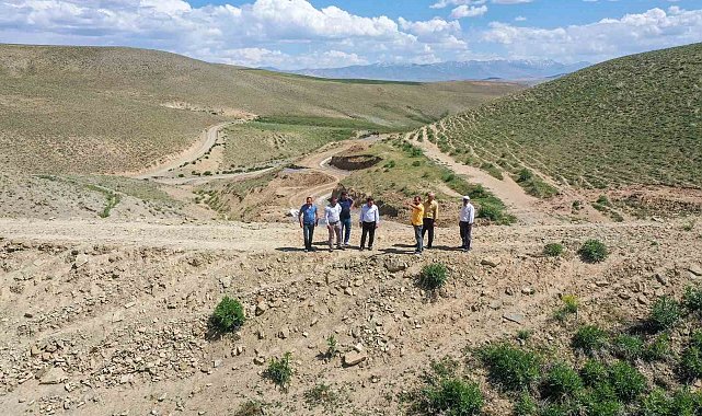 Van'da 150 hektarlık alan suya kavuşturuldu