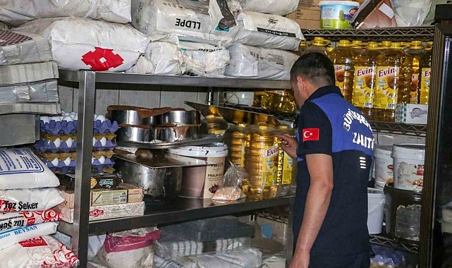 Van'da tatlı ve lokum imalathaneleri denetlendi