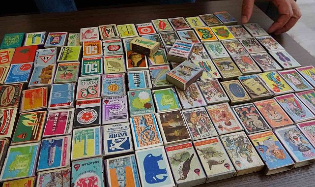 Van'da yarım asırlık kibrit kutusu koleksiyonu