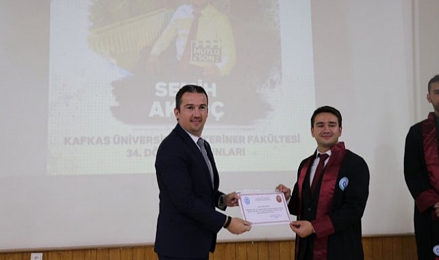 Veteriner Fakültesinde mezuniyet töreni düzenlendi
