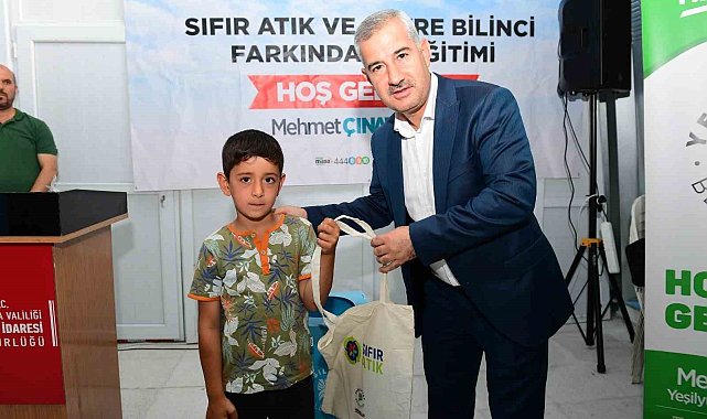 Yeşilyurt Belediyesi'nden Sıfır atık ve çevre bilinci programı