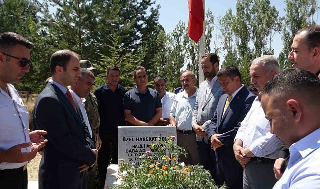 15 Temmuz Şehidi Halil Hamuryen, mezarı başında anıldı