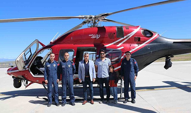 Ağrı Emniyet Müdürü Aydın'dan bayram trafiğine havadan takip