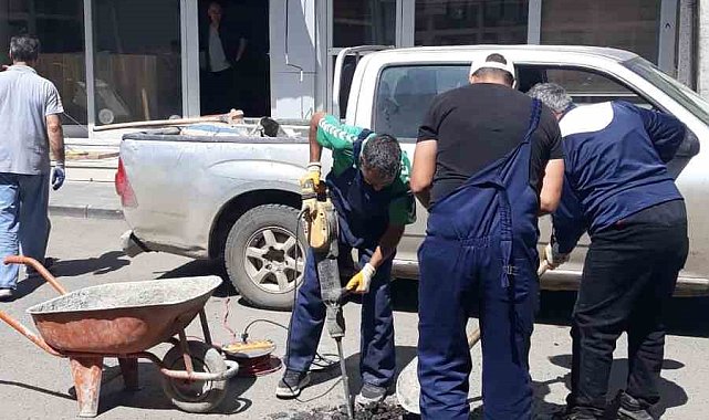 Ağrı'da logar ve ızgara kapakları yenileniyor