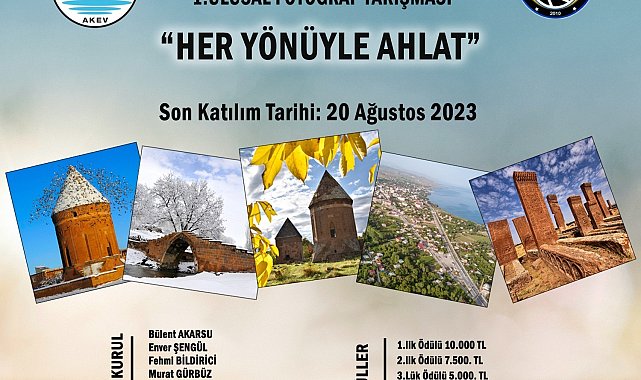 Ahlat'ta ulusal fotoğraf yarışması düzenlenecek