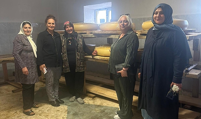 AKI-Der Kadınlar Meclisi Boğatepe Peynir Müzesini ziyaret etti