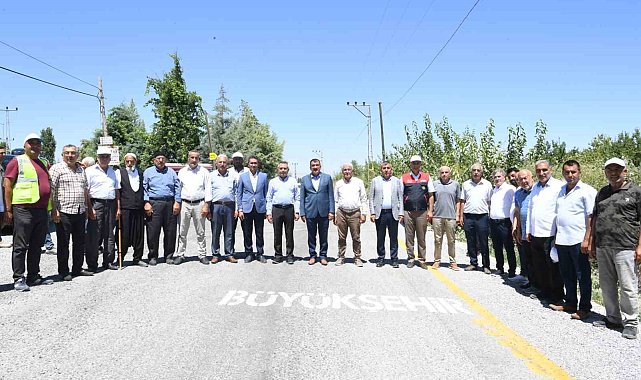Alişar, Kemerköprü ve Serintepe'ye, yol ve su müjdesi