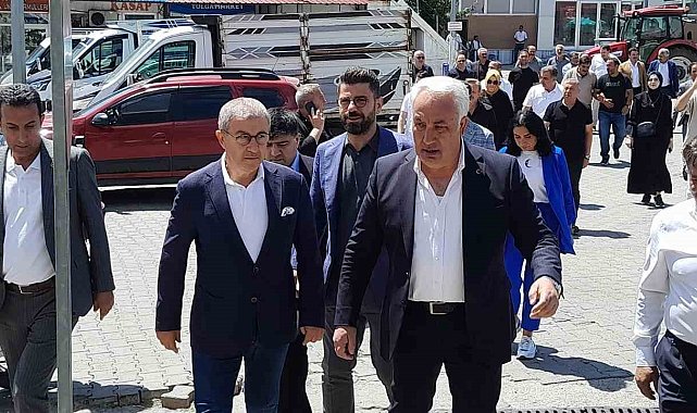 Altay, Başkan Köken'i Arpaçay'da ağırladı