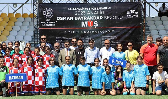 Anadolu Yıldızlar Ligi, futbol yarı final müsabakaları Muş'ta yapıldı