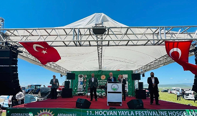 Ardahan'da Hoçuvan Yayla Festivali yapıldı