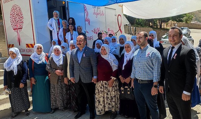 Bahçesaray'da meme kanseri taraması