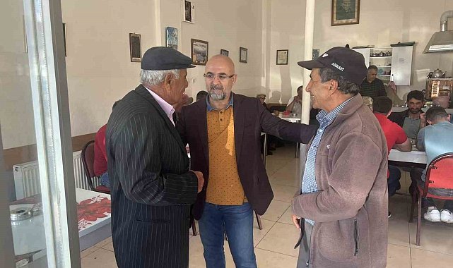 Başkan Altun esnafla bayramlaştı
