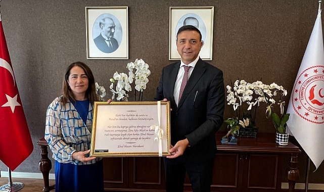 Başkan Yıldırım, Bakan Yardımcısı Sevim Sayım Madak’ı ziyaret etti
