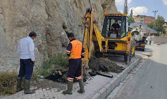 Belediye ekipleri 11 arızaya müdahale etti