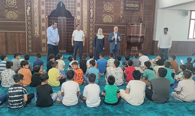 Bingöl'de camiler çocuklarla şenlendi