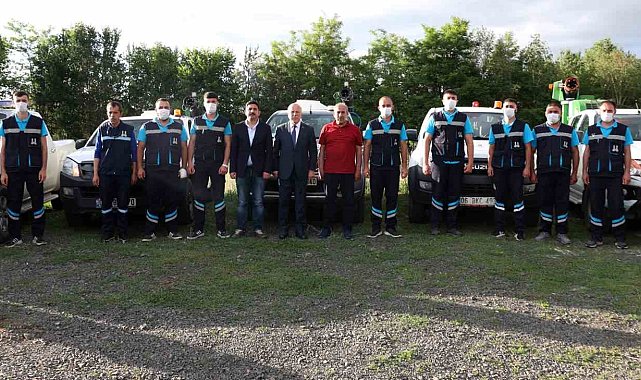 Büyükşehir'den ilaçlama çalışması