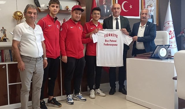 Buz Pateni Federasyonu'ndan Birdal'a ziyaret