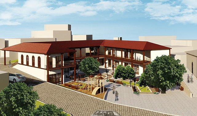 Çırmıhtı'ya yeni bir iş merkezi kuruluyor