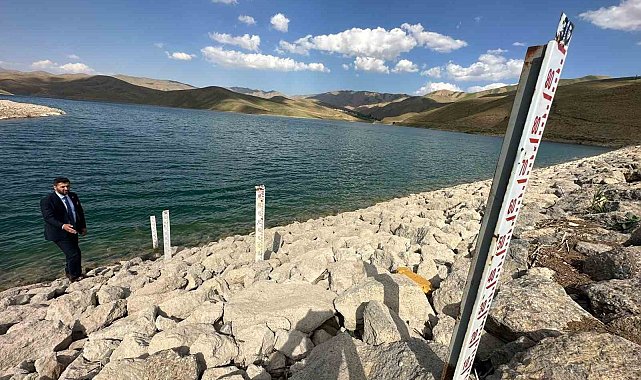 Dilimli Barajı'nda su seviyesi 5 metre düştü
