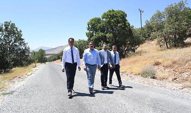 Doğanşehir'de 600 kilometre asfalt çalışması