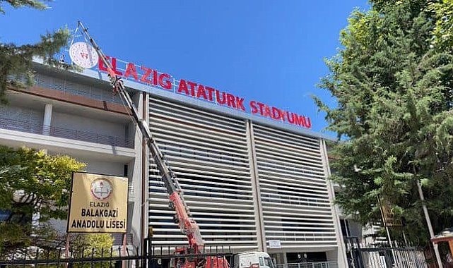 Elazığ Stadyumu'na Atatürk ismi eklendi