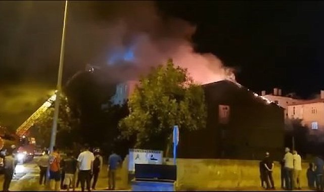 Elazığ'da korkutan yangın