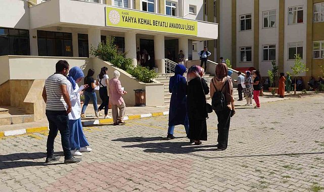 Elazığ'da KPSS heyecanı
