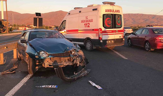 Elazığ'da trafik kazası: 4 yaralı