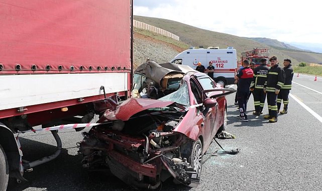 Erzincan'da 15 günde 96 adet trafik kazası oldu