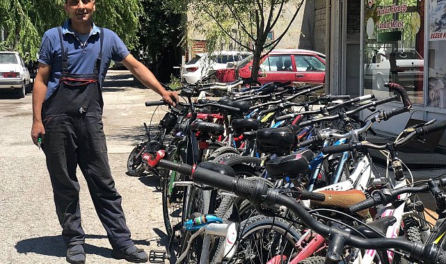 Erzincan'da bisiklete rağbet arttı