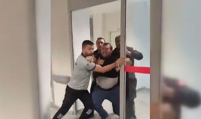 Erzincan'da sendika temsilcileri hastanede birbirine girdi