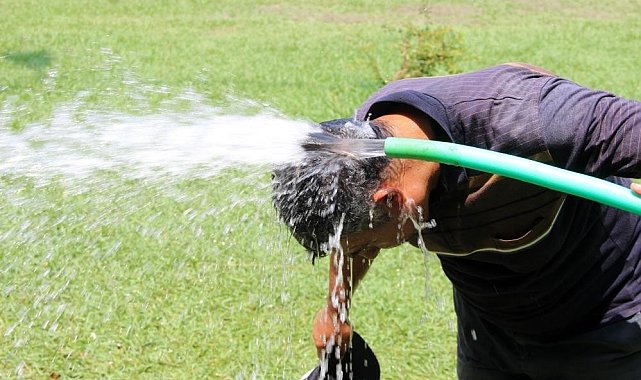 Erzincan&#039;da sıcak hava etkili oluyor